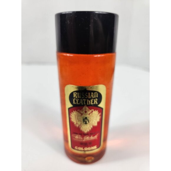 Vintage Russian Leather Prince Obolenski Cologne and After Shave Gift Set NOS - Picture 4 of 6